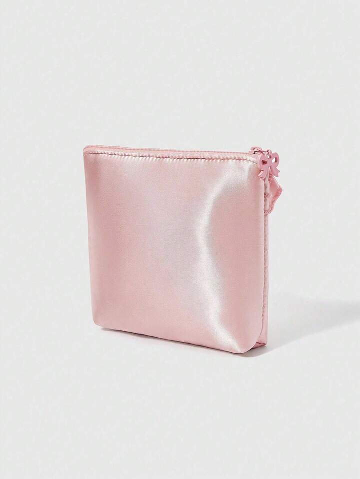 Kawaii Embroidered Bowinot Floral $Mall Bucket Tissue Box/'Makeup Bag/Travel Pad Holder, Gift/Coin Purse, Pink 5 Kawaii Embroidered Bowinot Floral $Mall Bucket Tissue Box/'Makeup Bag/Travel Pad Holder, Gift/Coin Purse, Pink