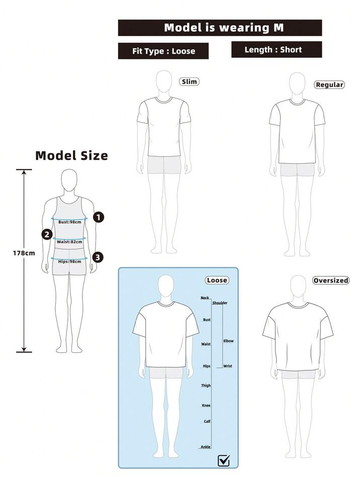 Adventure Time X ROMWE Men's Loose Rhinestone Embellished Cartoon & Letter Graphic Drop Shoulder Black T-Shirt 5 Grunge Punk Loose Fit Short Eye Print Graphic Tee For Men