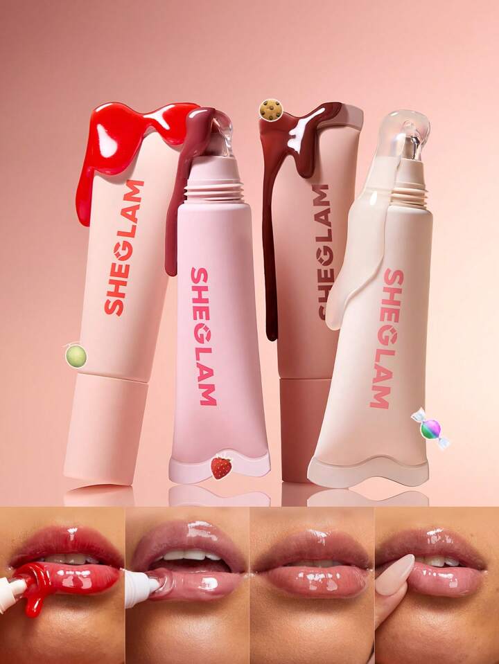 Crystal Glaze Moisturizing Lip Care Set Moisturizing Clear Lip Care Clear Watery Mirror Lip Care Hydrating Reduce Lip Fine Lines Lip Makeup Lip Combo Brand Beauty Makeup Face Paint Cosmetic For Women Girls Perfect For Winter Spring Ideal For Y2K Fancy Fashion Suitable For Birthday Gift Party Ready Best Color