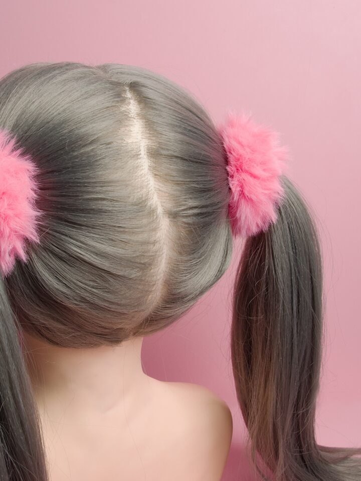 Kawaii 2pcs Solid Fluffy Hair Tie Cute Valentines Scrunchies Scrunchy Hair Ties 3 Kawaii 2pcs Solid Fluffy Hair Tie Cute Valentines Scrunchies Scrunchy Hair Ties