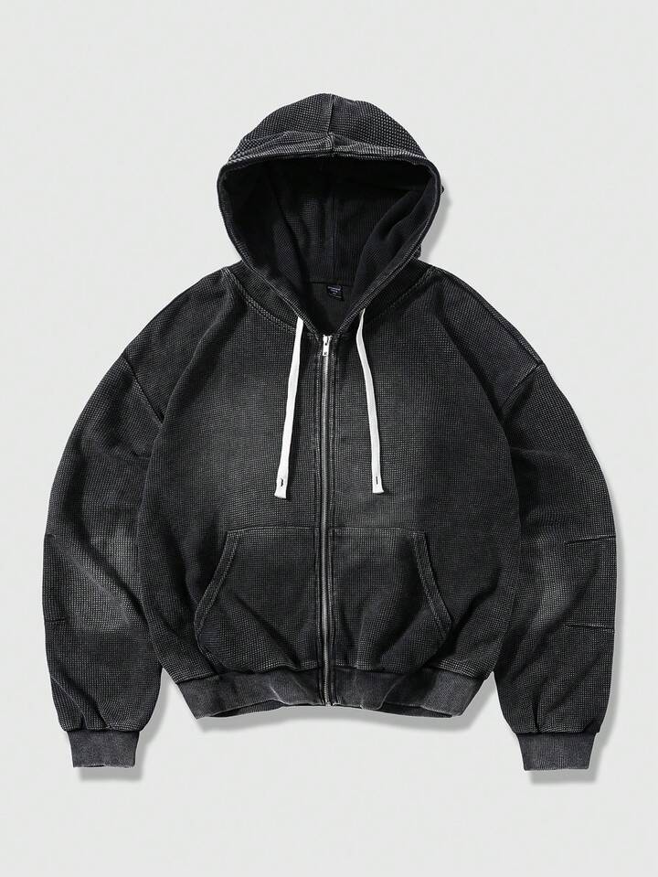 Grunge Punk Men's Casual Punk Retro Hoodie Sweatshirt, Autumn/Winter