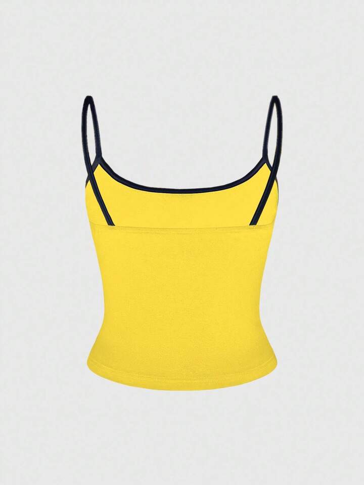 Batman X ROMWE Casual Streetwear Bat Printed Crop Top