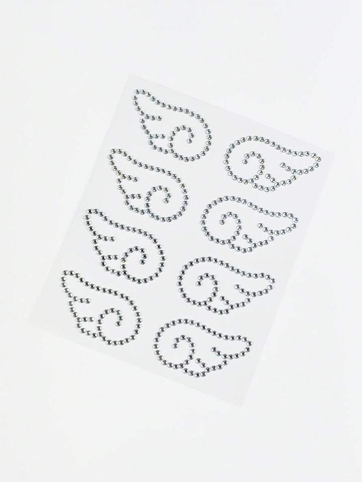 Kawaii 1pc Lace Bow, Heart, Star, Bow, Diamond Glitter & Facial Jewel Stickers 3 Kawaii 1pc Lace Bow, Heart, Star, Bow, Diamond Glitter & Facial Jewel Stickers