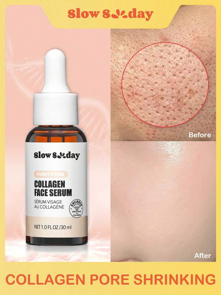 Slow Sunday Collagen Face Serum, Improve Blackheads And Pores, Facial Exfoliation, Smooth Skin, Pore Minimizing, Makeup Primer, Hydrating Primer, Perfect For Winter, Hydrating Primer, Smooth Fine Line Pore, Minimizing Smooth & Blur Primer, Cozy Winter Styles, Suitable For Winter, Y2K, For Valentine's Day, Valentines Gift, Valentines Day Gift, Ideal For Party