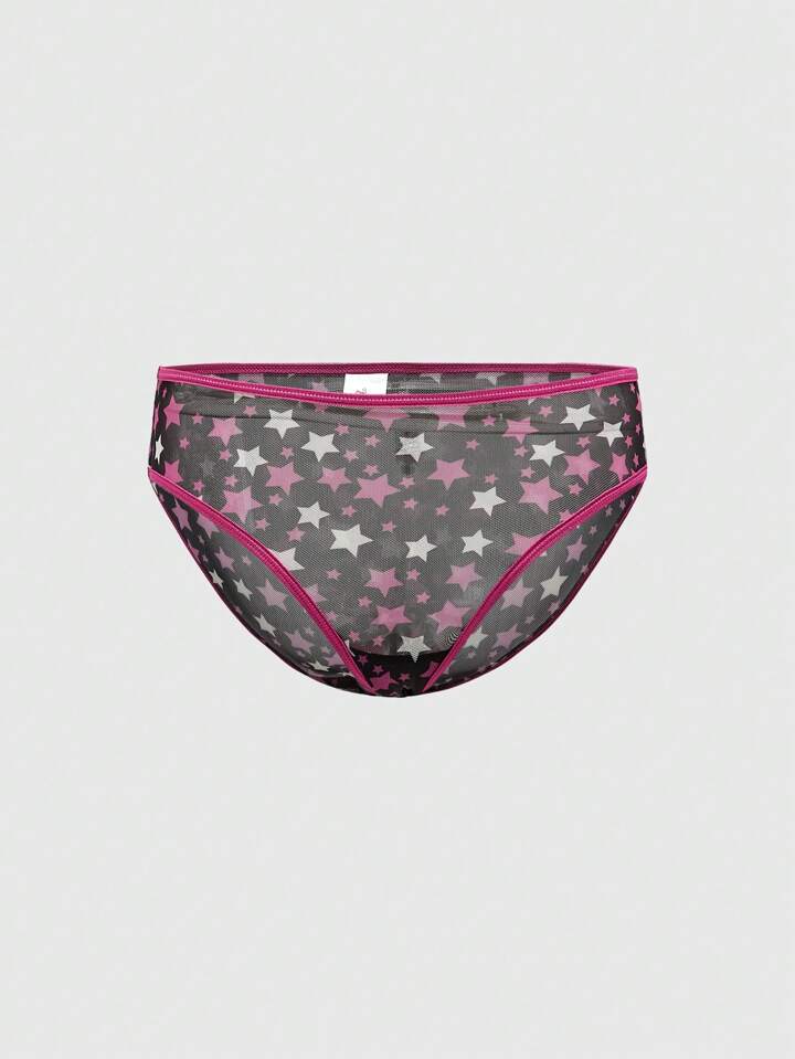 J-Fashion Shibuya Gal Five-Pointed Star & Lace Patchwork Sexy Mesh Lingerie Set 5 J-Fashion Shibuya Gal Five-Pointed Star & Lace Patchwork Sexy Mesh Lingerie Set