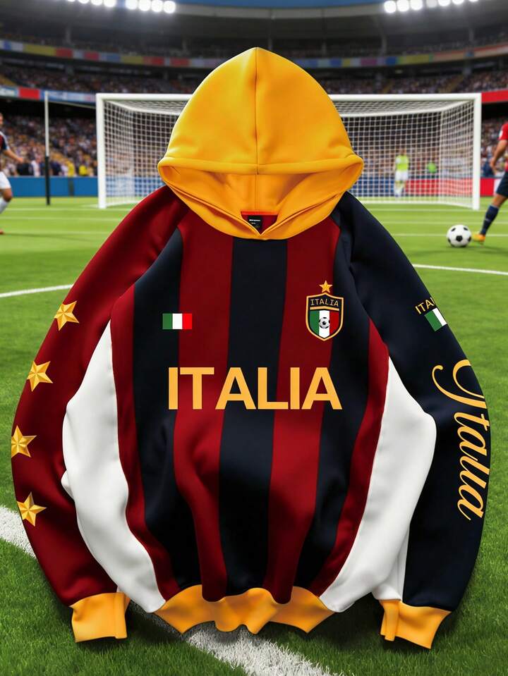 2026 Men's World Cup Graphic Hoodie, Suitable For Everyday Wear, All Seasons