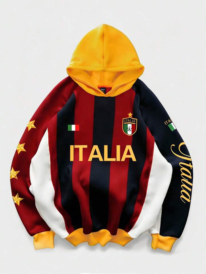2026 Men's World Cup Graphic Hoodie, Suitable For Everyday Wear, All Seasons