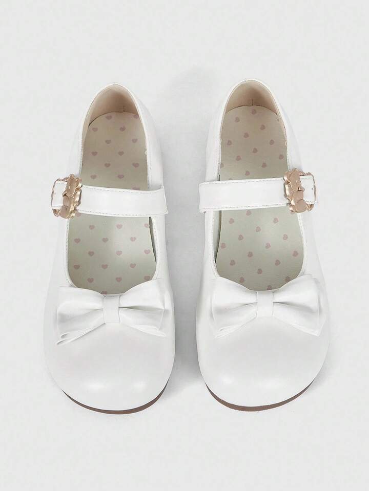 Kawaii Brown Loafers Closed Toe Mary Jane Leather Shoes, Bow Lace Lolita Ballet Flats For Women For Christmas