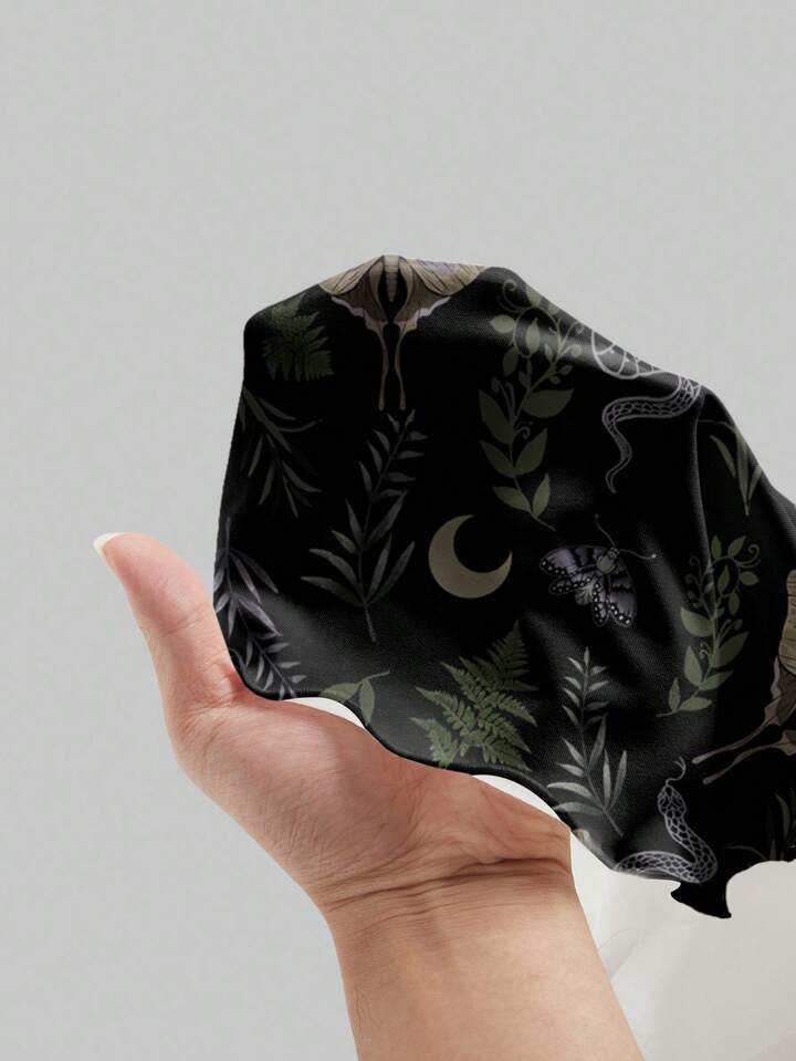 Gothic Dark Halloween Snake, Sun, Moon, Star, Moth, Plant Print Mini Dress For Women 5 Gothic Dark Halloween Snake, Sun, Moon, Star, Moth, Plant Print Mini Dress For Women